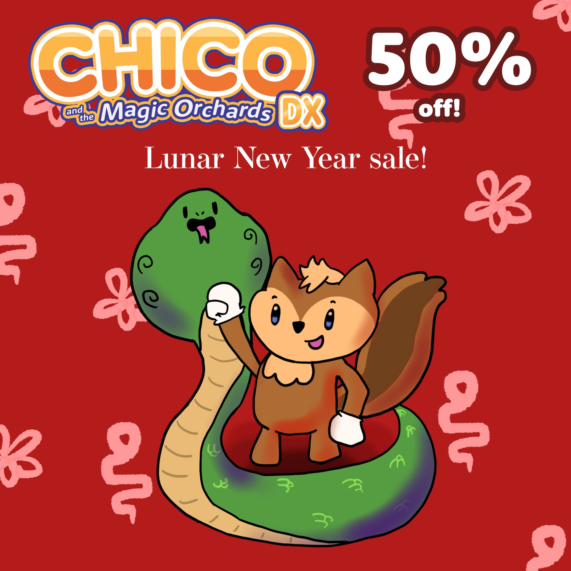 Lunar New Year sale: 50% off Chico and the Magic Orchards DX